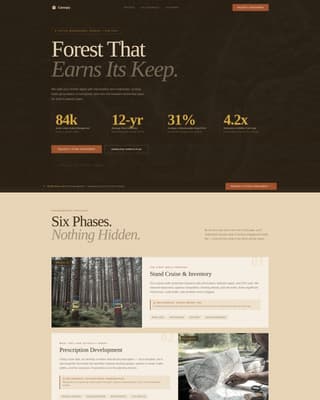 Complete Forestry & Timber Professional Website Template
