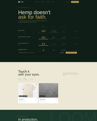 Cannabis Industry Services Portfolio & Case Study Website Template