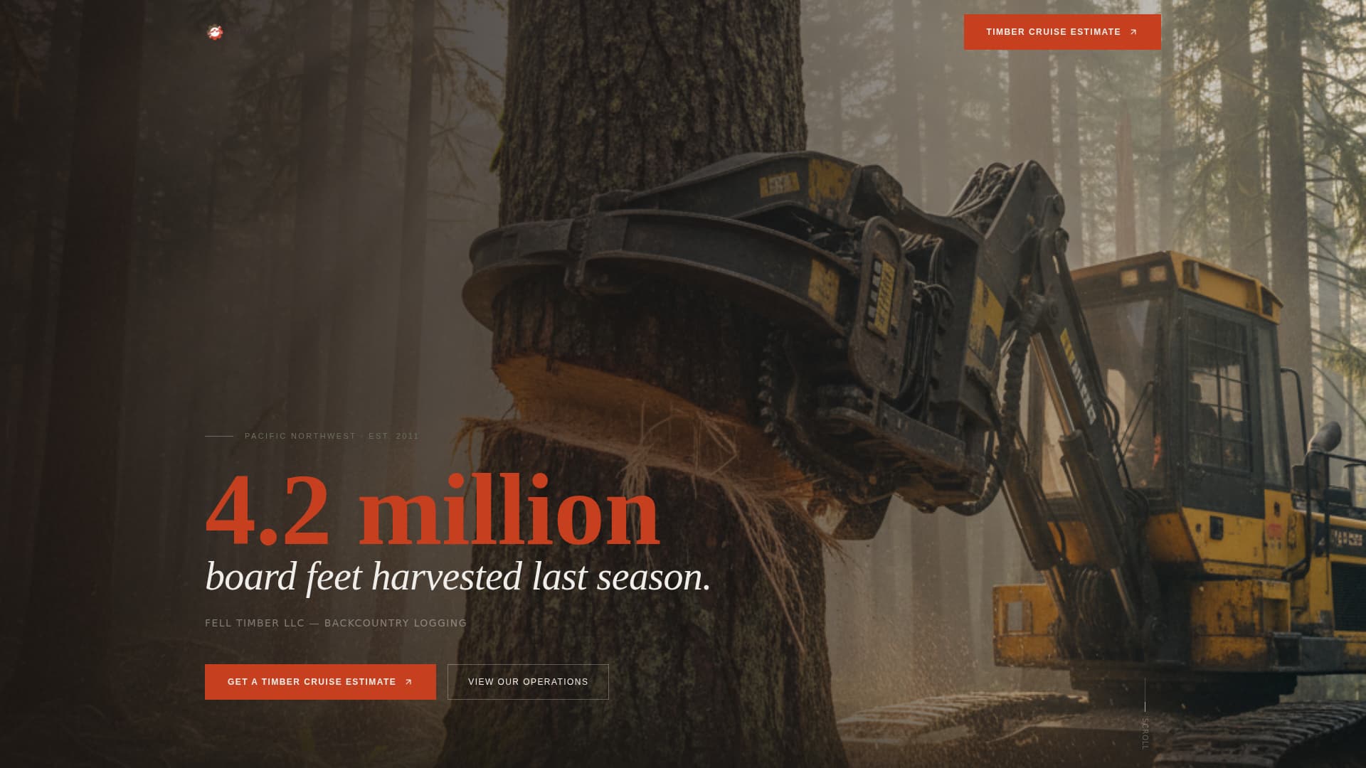 Forestry & Timber Reviews & Social Proof Website Template
