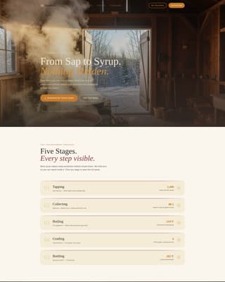 Advanced Agri-Tourism & Farm Experience Portfolio & Case Study Website Template