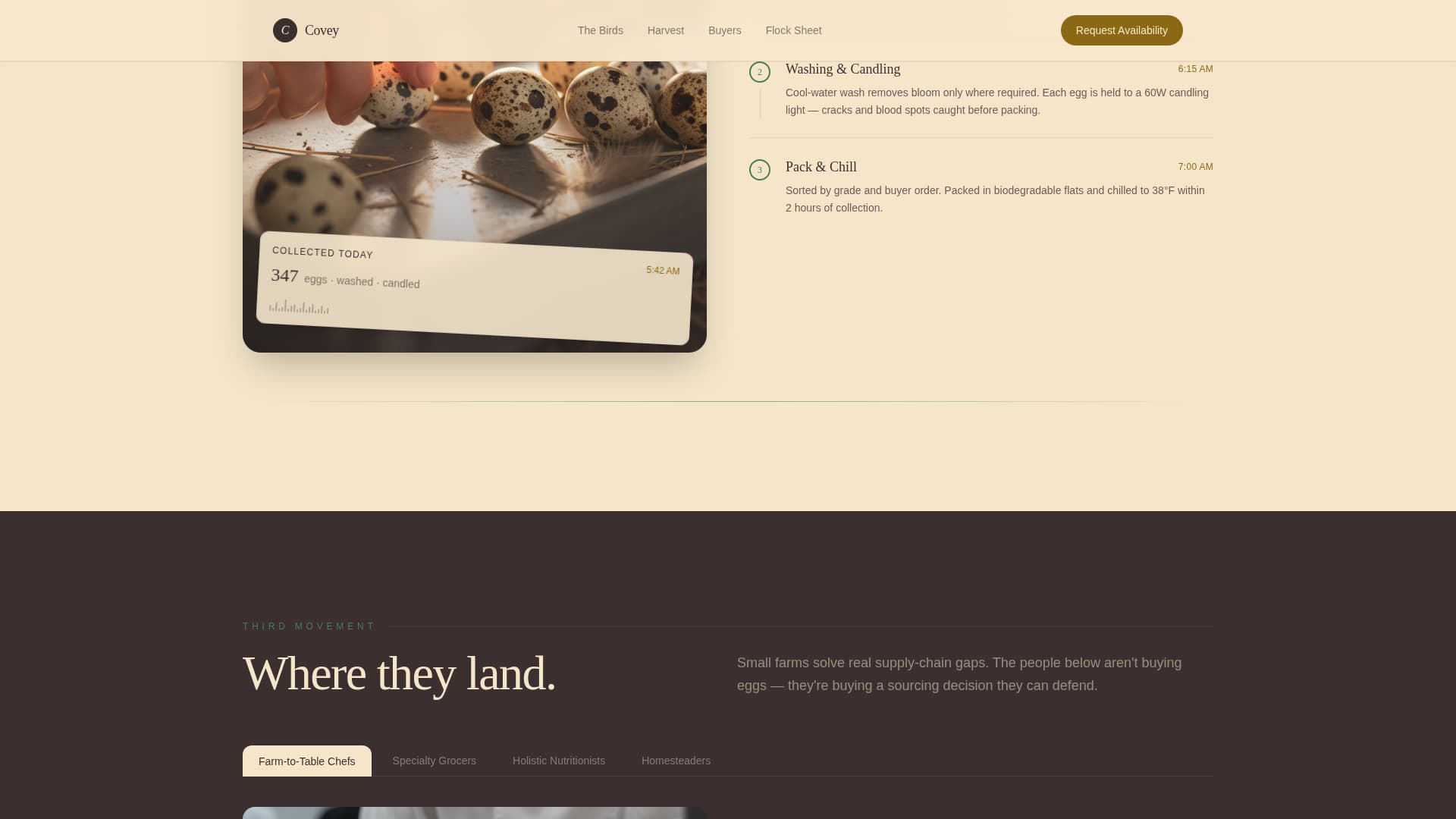 Specialty Farming Blog Website Template