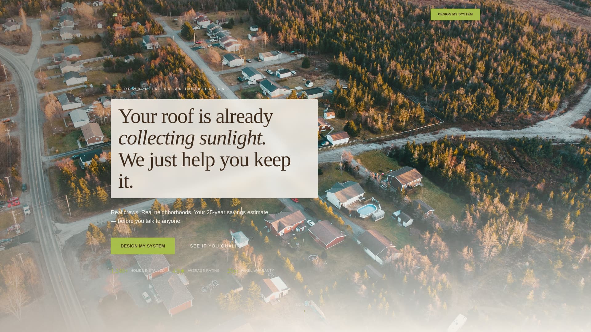 Specialist Solar & Wind Energy Professional Website Template
