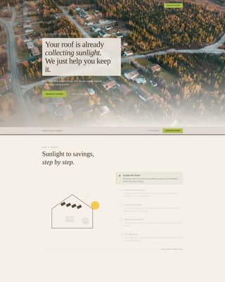 Specialist Solar & Wind Energy Professional Website Template