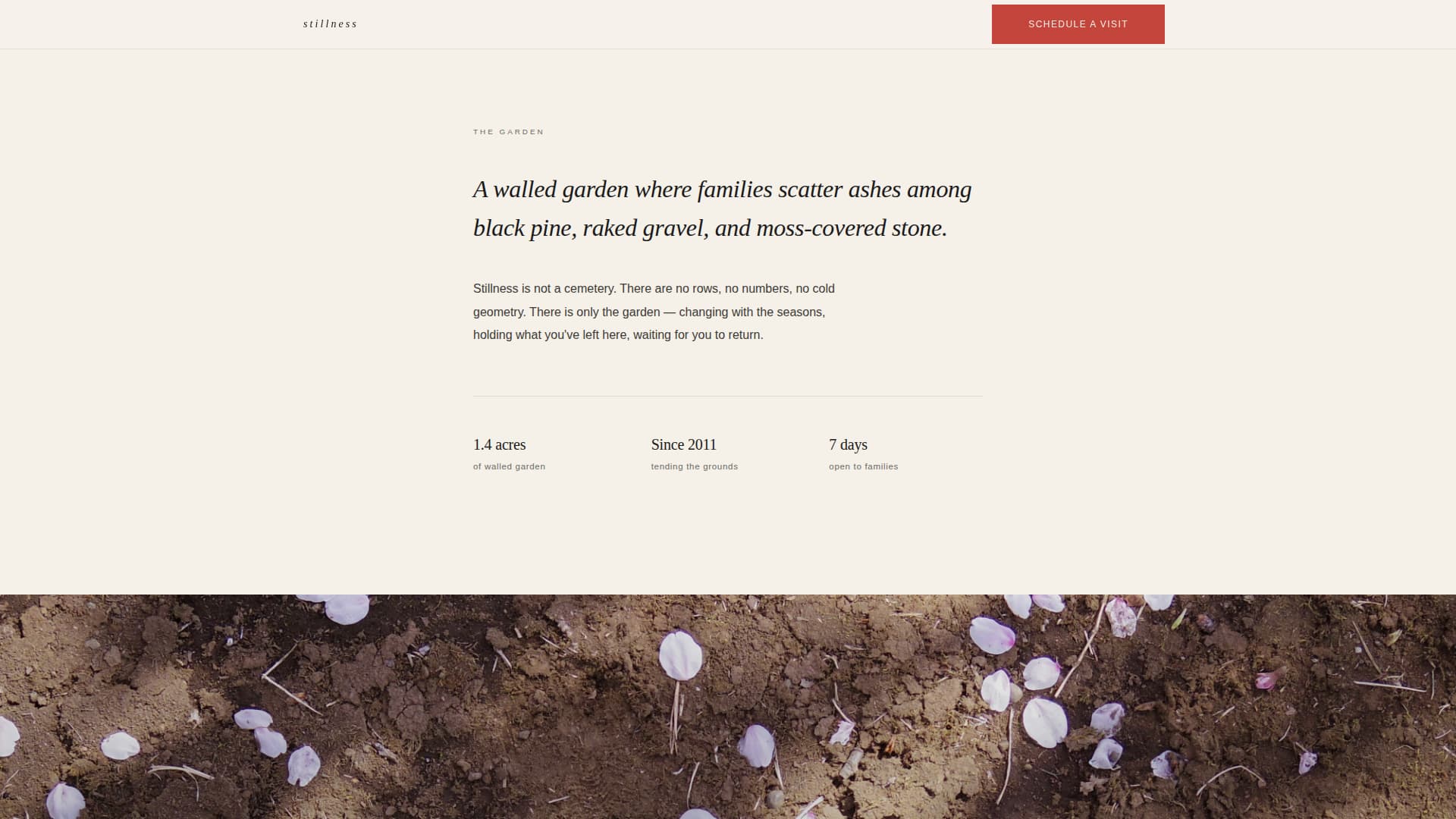 Cemetery & Burial Professional Website Template