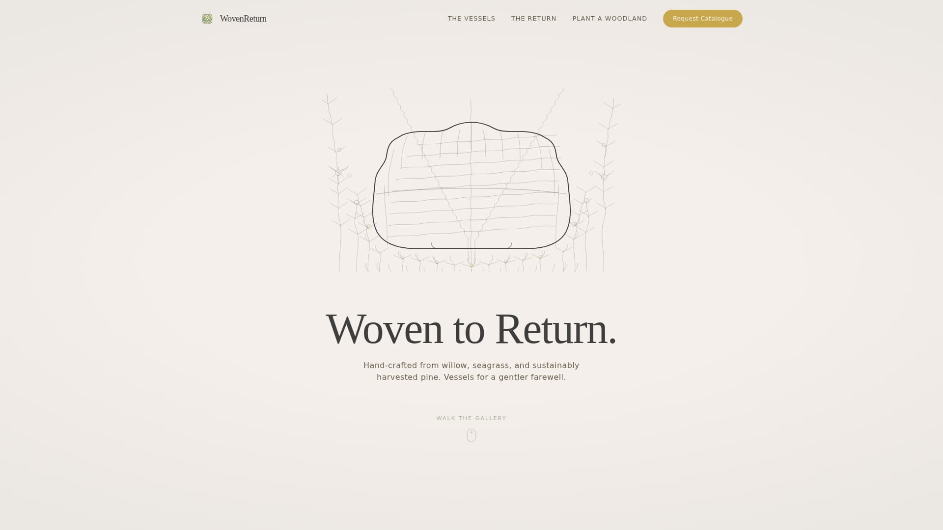 Funeral Professional Website Template