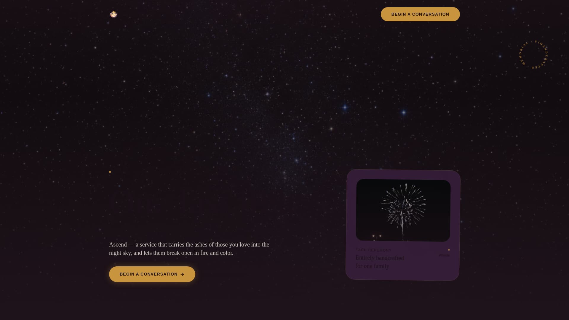 Funeral Booking Website Template