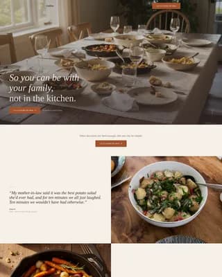 Funeral Services Pricing & Packages Website Template