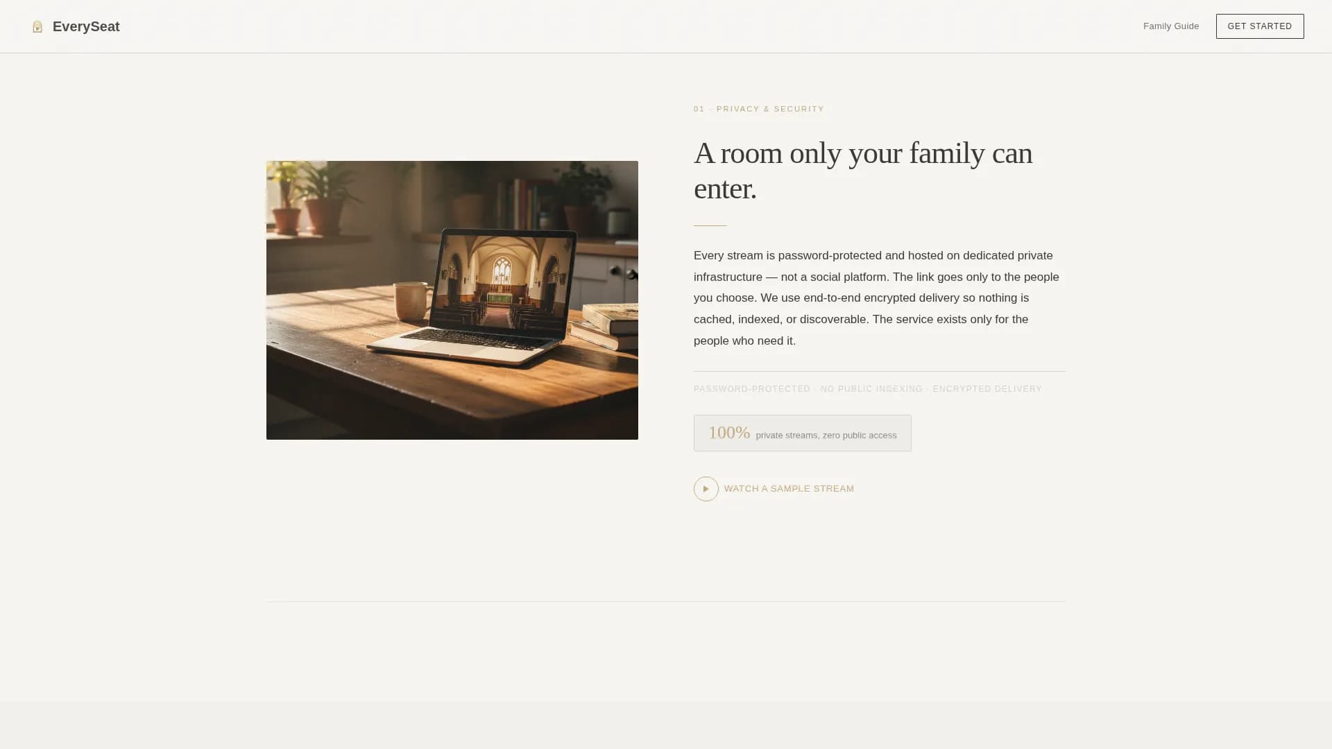 Funeral Services Patient Education Website Template