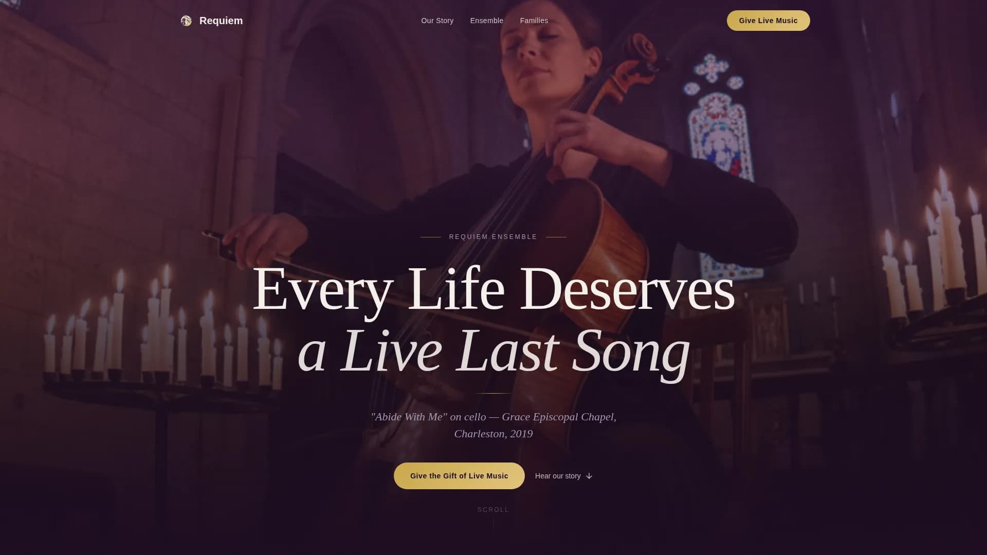 Local Funeral Services Professional Website Template