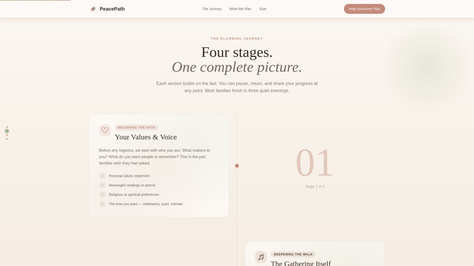 Funeral Specialist Professional Website Template