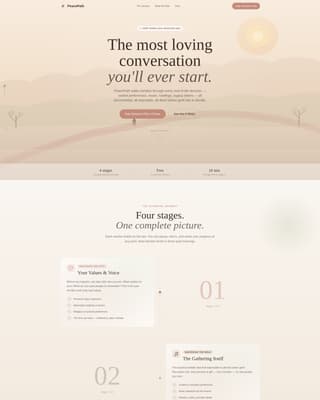 Funeral Specialist Professional Website Template