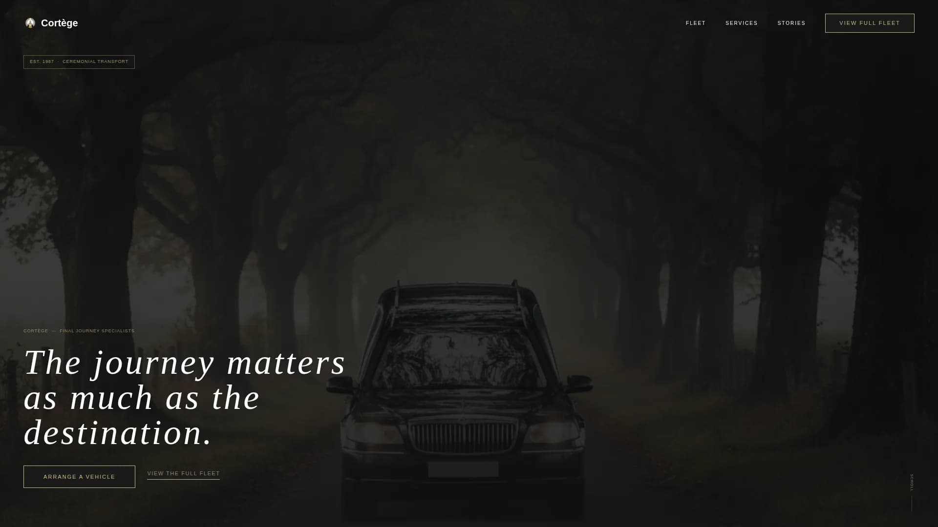 Funeral Services Appointment Booking Website Template