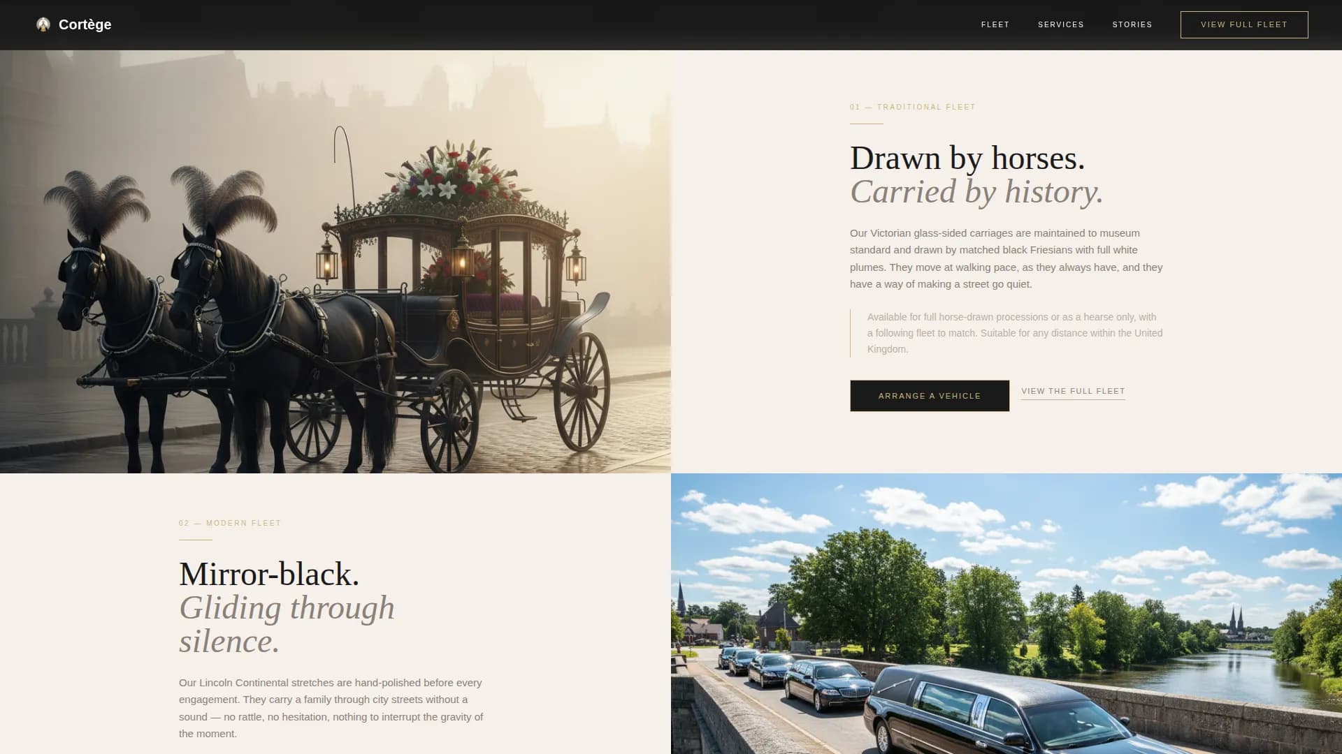 Funeral Services Appointment Booking Website Template