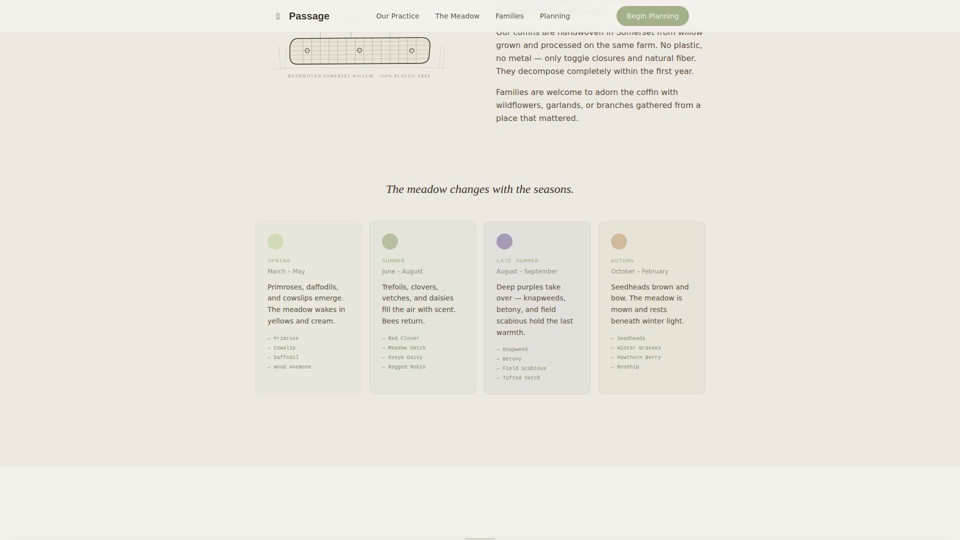 Funeral Home & Specialist Professional Website Template