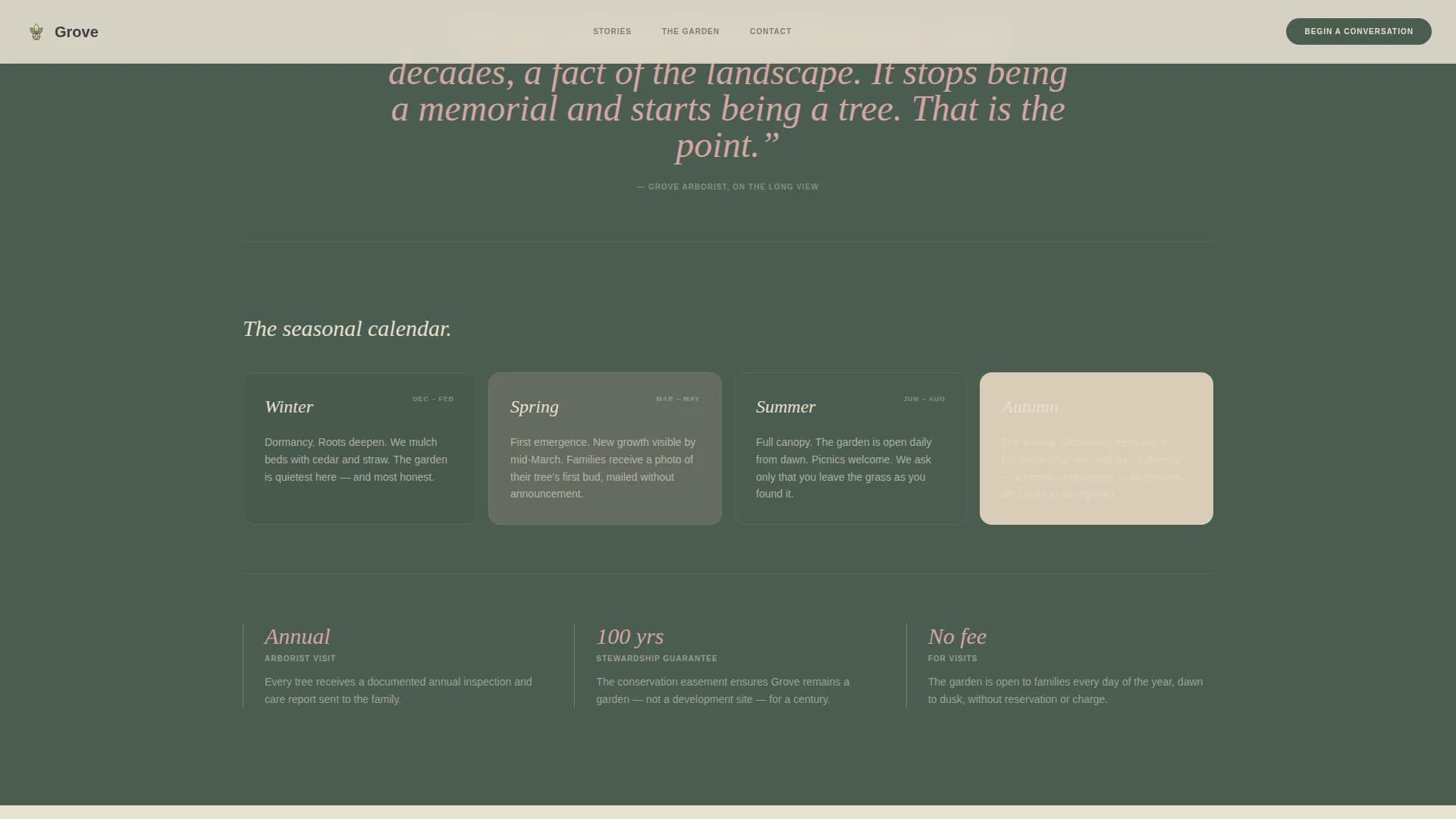 Funeral Services Reviews & Social Proof Website Template