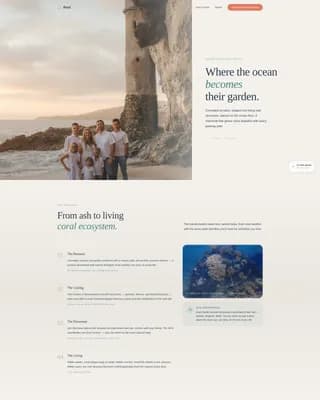 Premium Funeral Services Professional Website Template