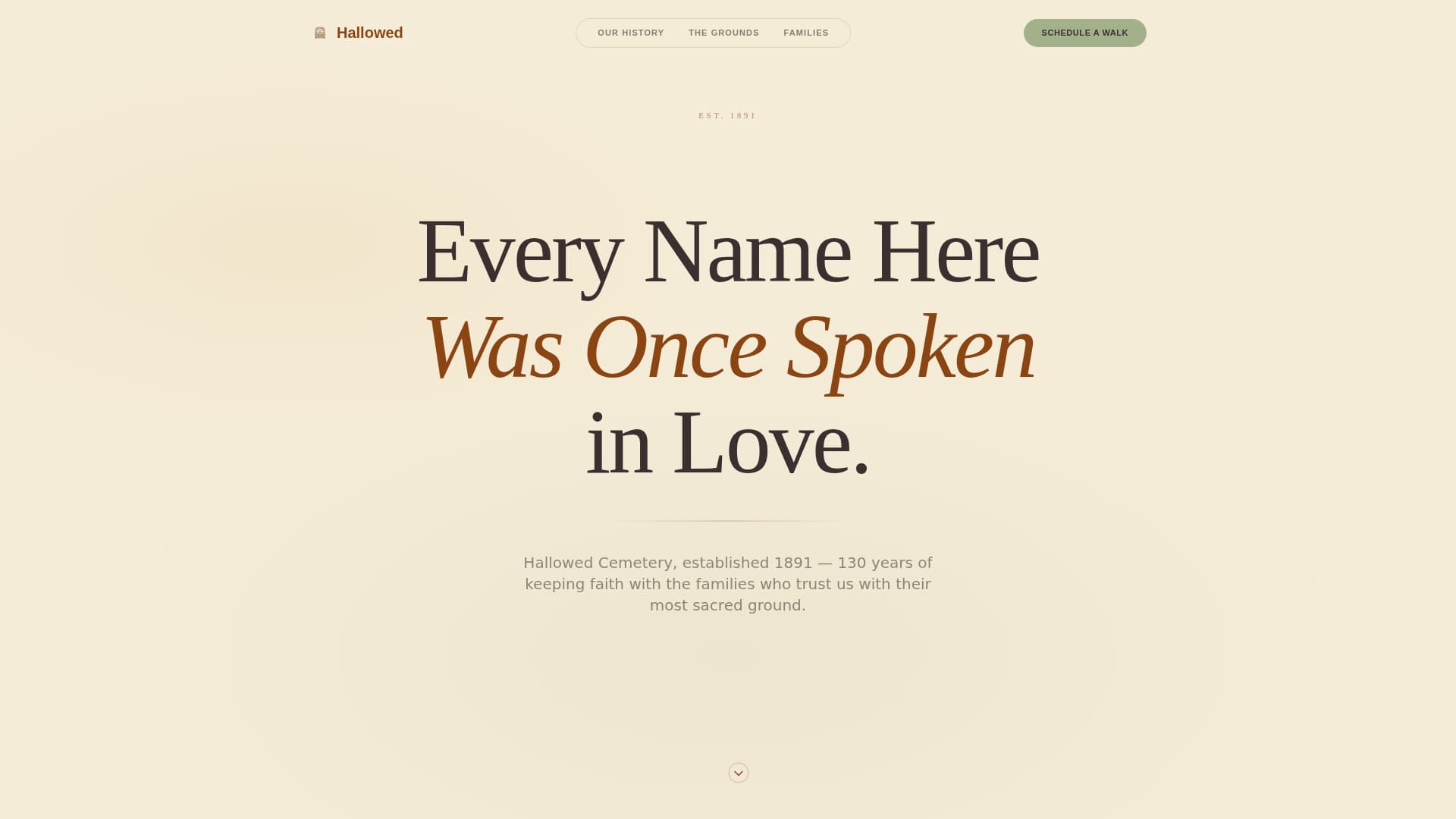 Cemetery & Burial Booking Website Template
