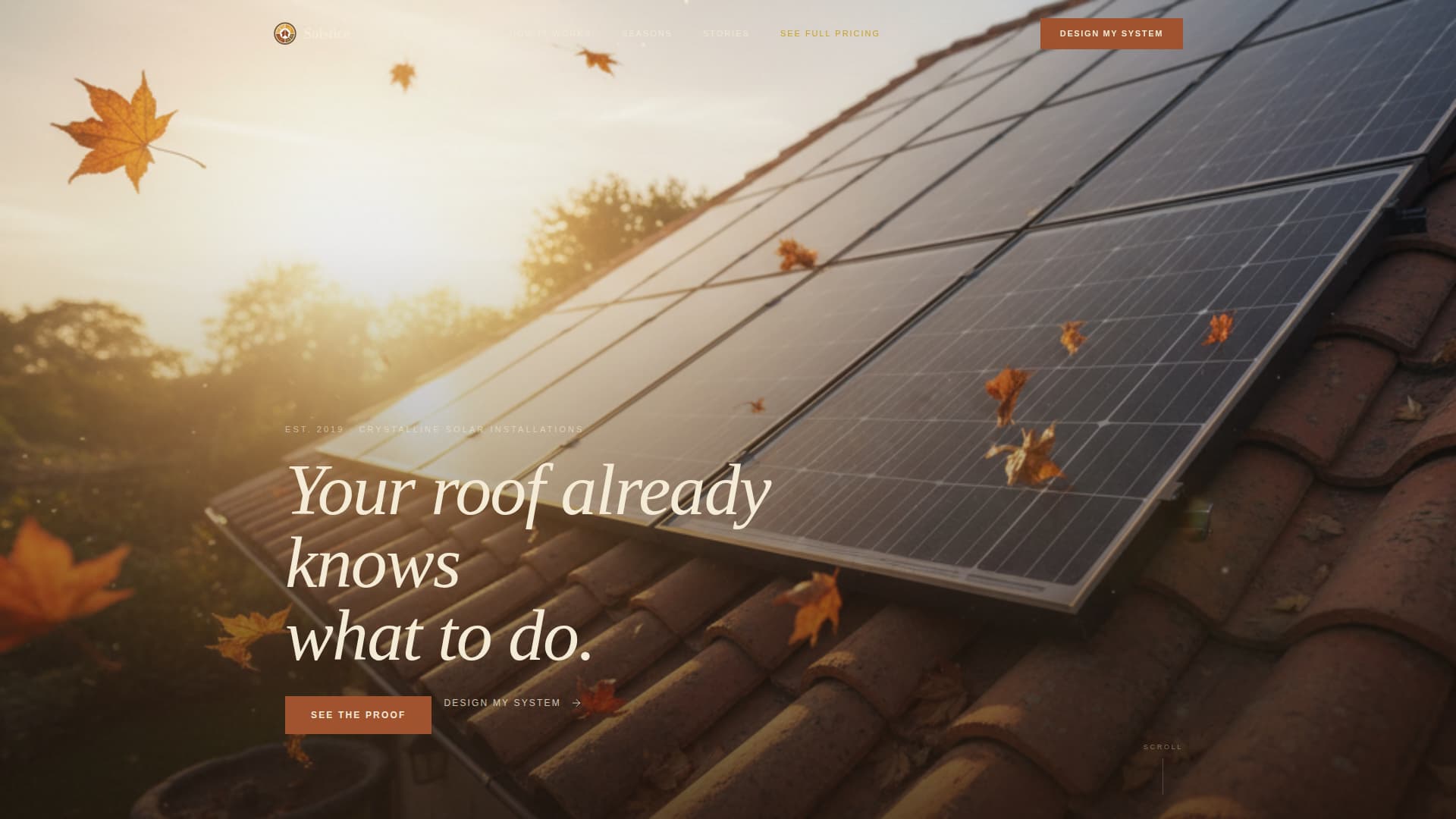 Specialist Renewable Energy Company Portfolio & Case Study Website Template