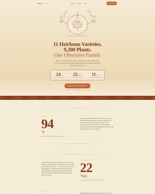 Fruit & Vegetable Farming Expert Professional Website Template