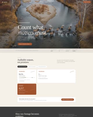 Climate & Environmental Monitoring Advanced Professional Website Template