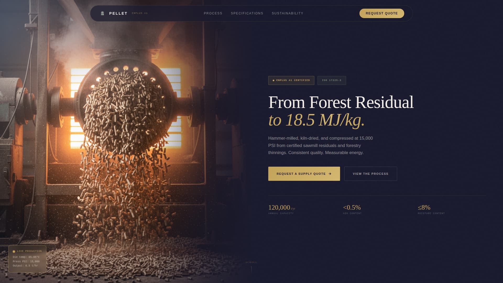 Forestry & Timber Professional Website Template