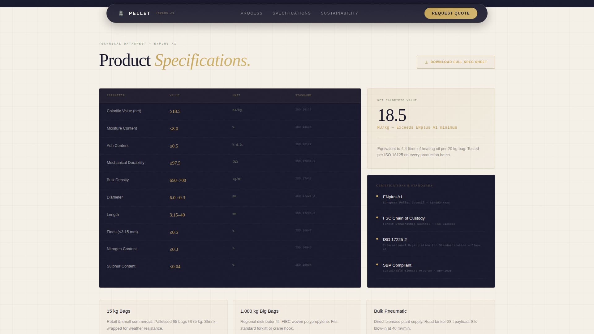 Forestry & Timber Professional Website Template