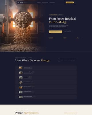 Forestry & Timber Professional Website Template