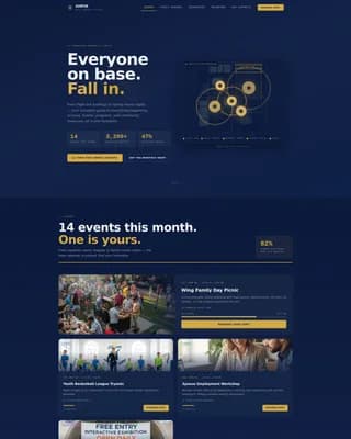 Advanced Military & Defense Professional Website Template