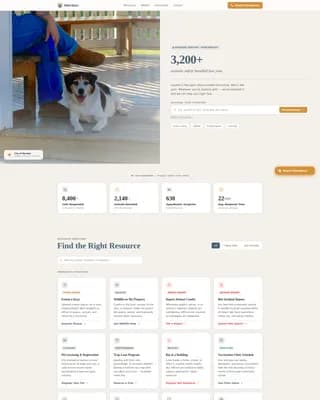 Guardian — Trusted Animal Control Landing Page Template