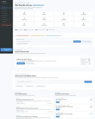 Specialist Regulatory & Licensing Professional Website Template