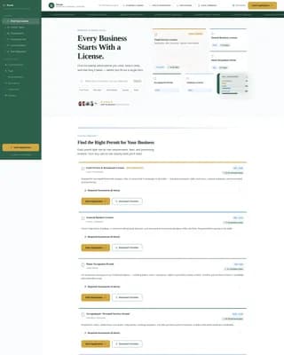 Advanced Regulatory & Licensing Professional Website Template