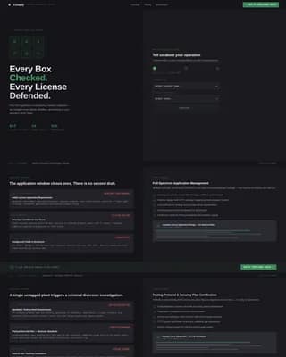 Specialist Regulatory & Licensing Privacy Policy & Terms Website Template