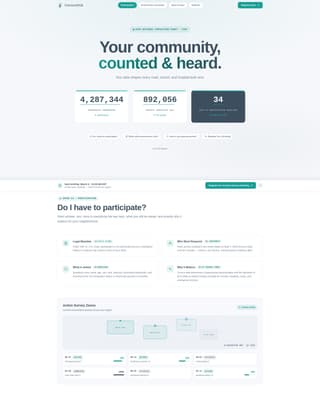 Digital Government FAQ Website Template