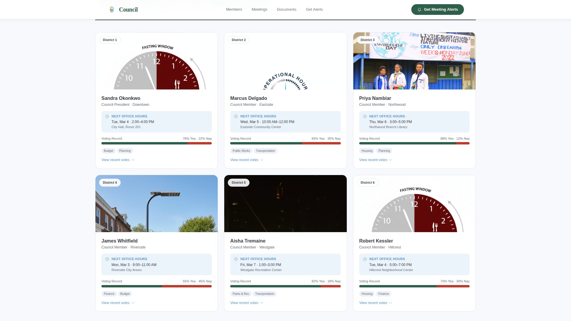 City & Municipal Directory Website Template