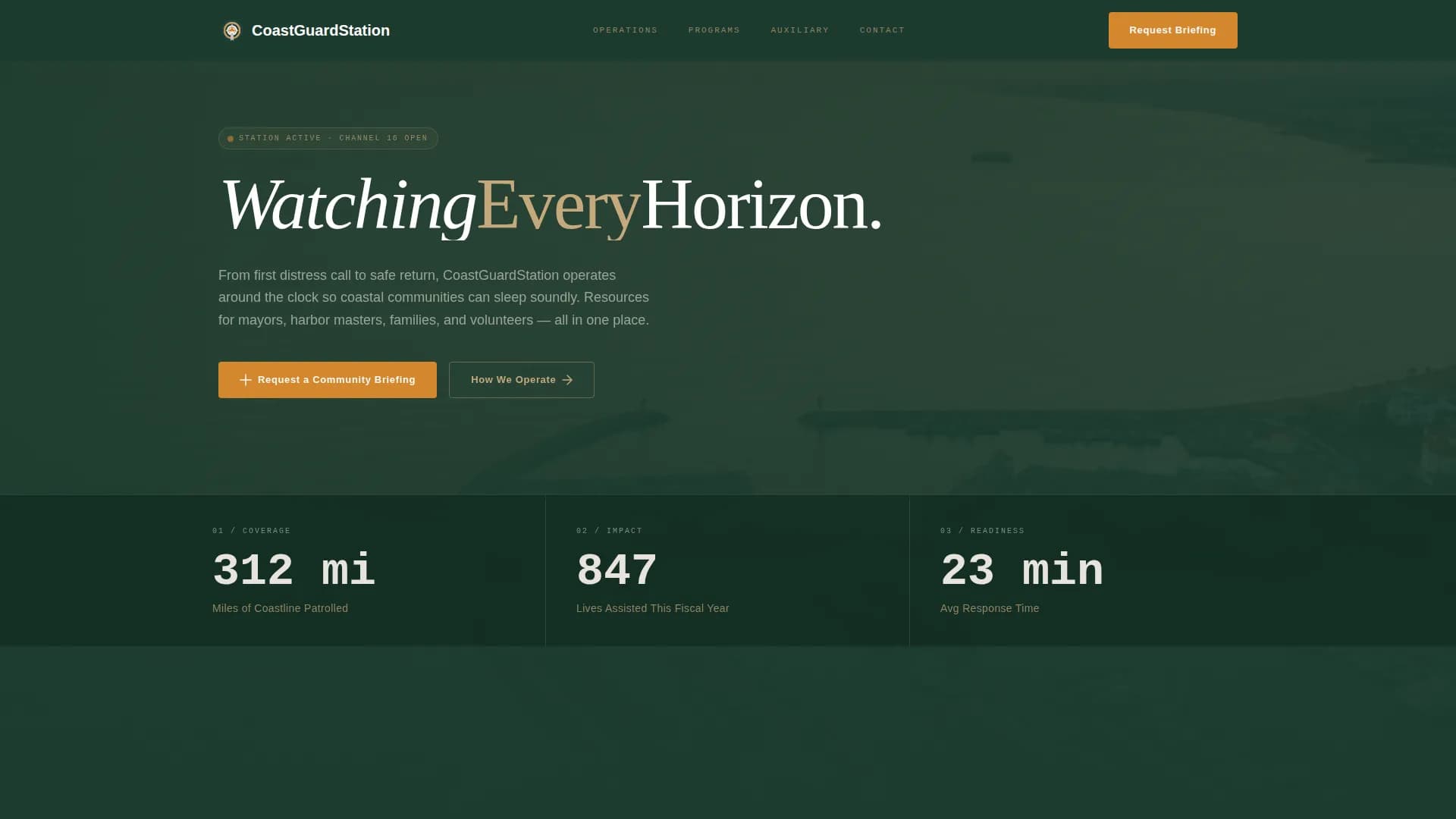 Expert Military & Defense Professional Website Template