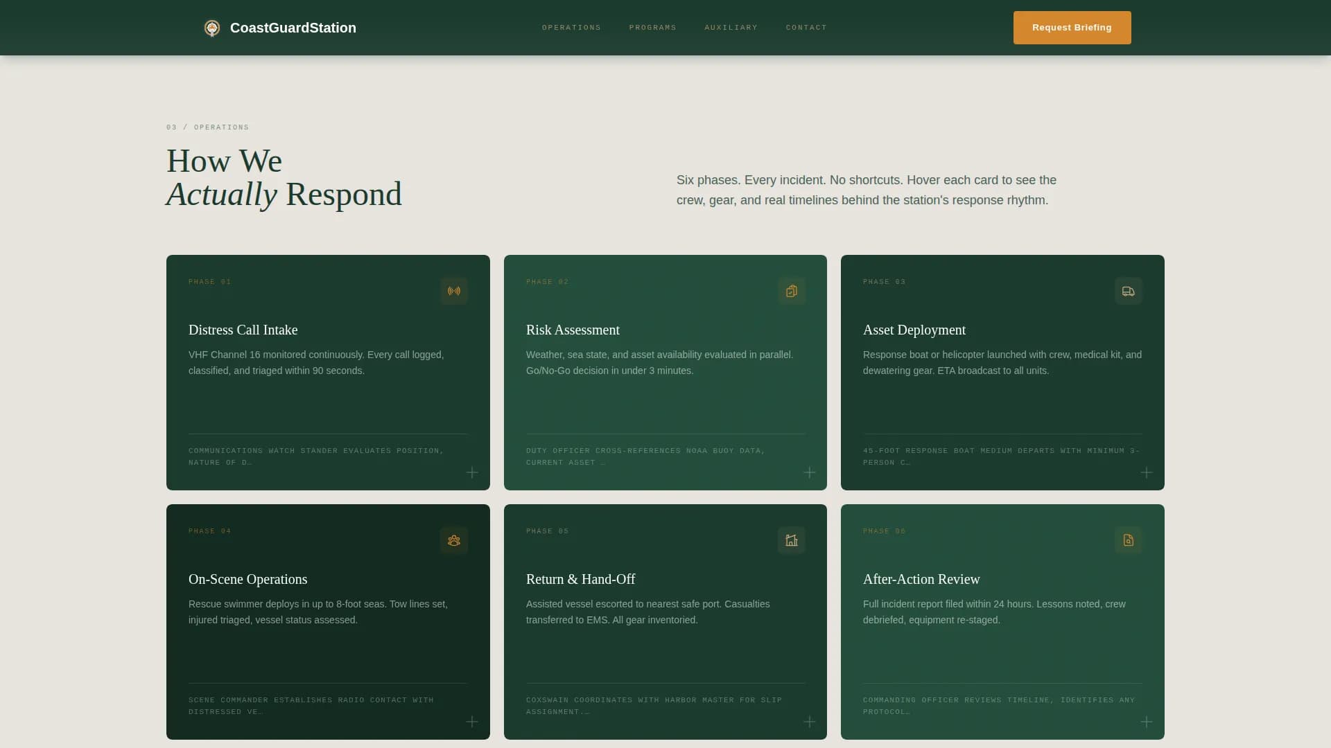 Expert Military & Defense Professional Website Template