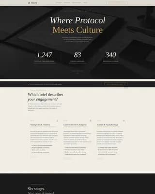 Specialist Embassy & Consulate Professional Website Template