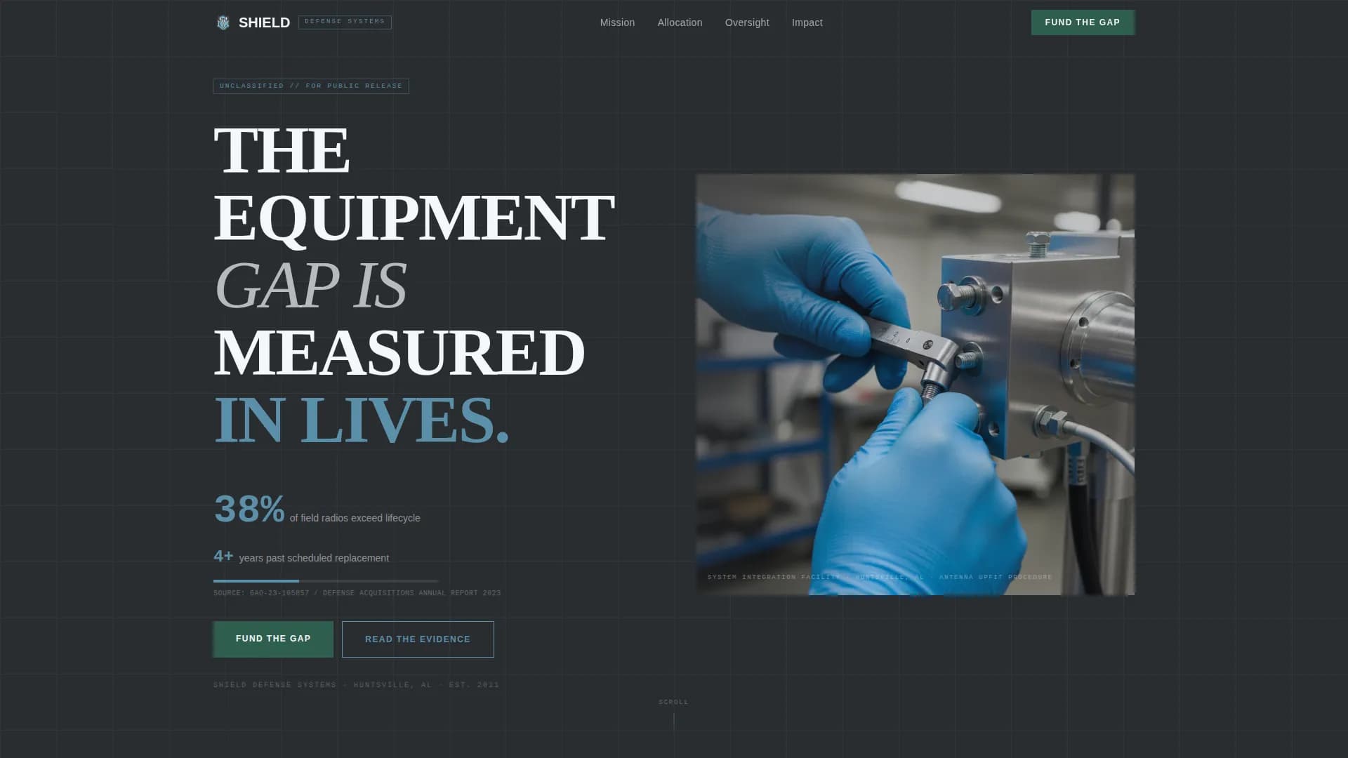 Complete Military & Defense Professional Website Template