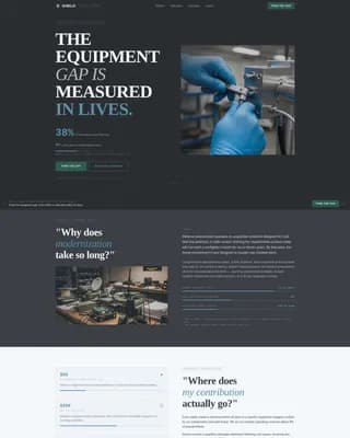 Complete Military & Defense Professional Website Template