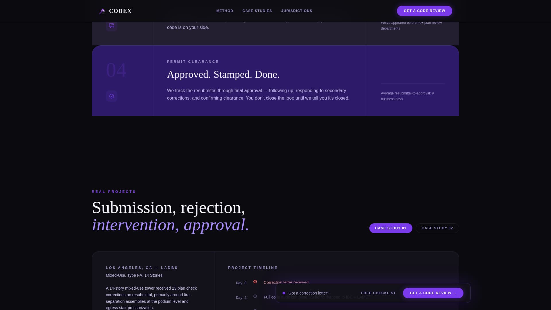 Architectural Technology Portfolio Website Template