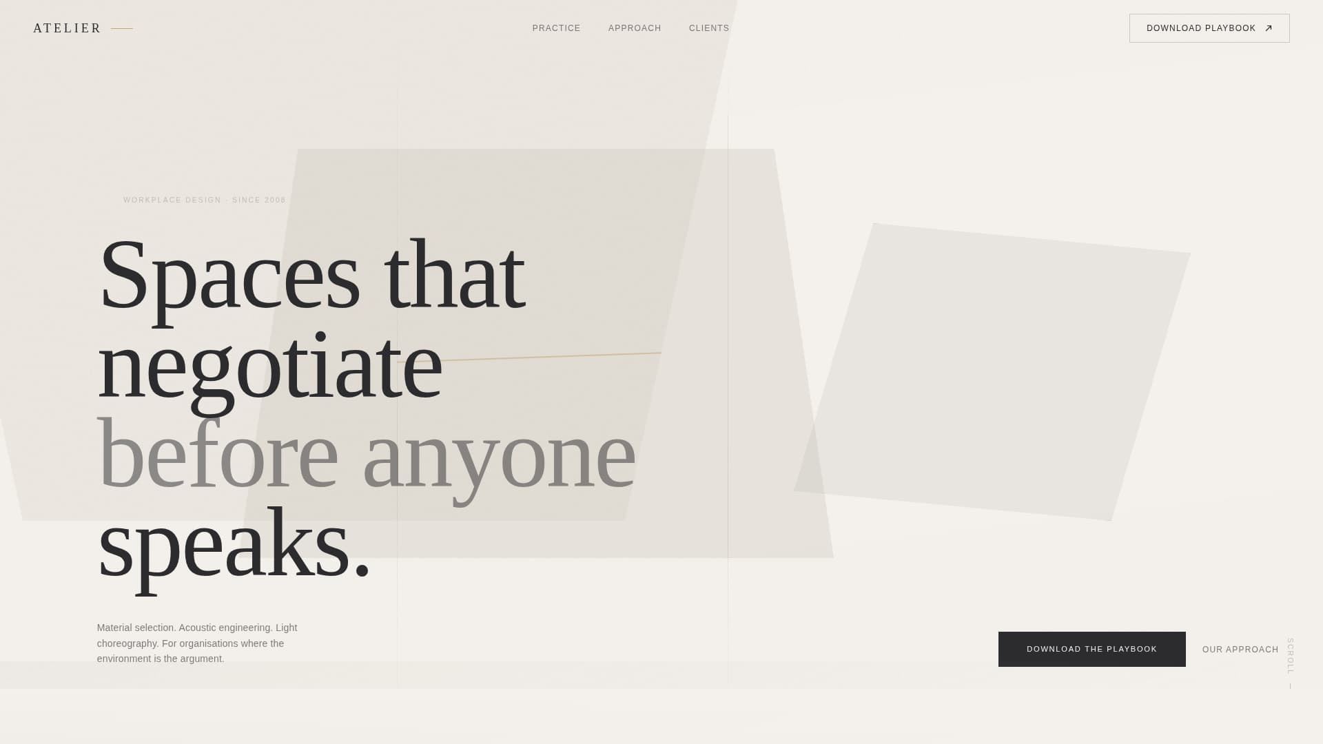 Commercial & Office Design Professional Website Template