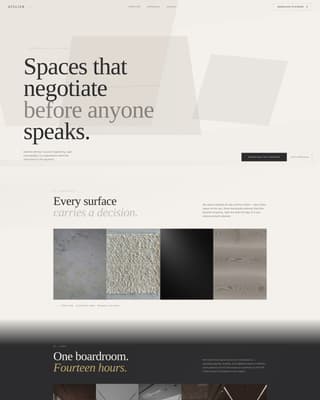 Commercial & Office Design Professional Website Template