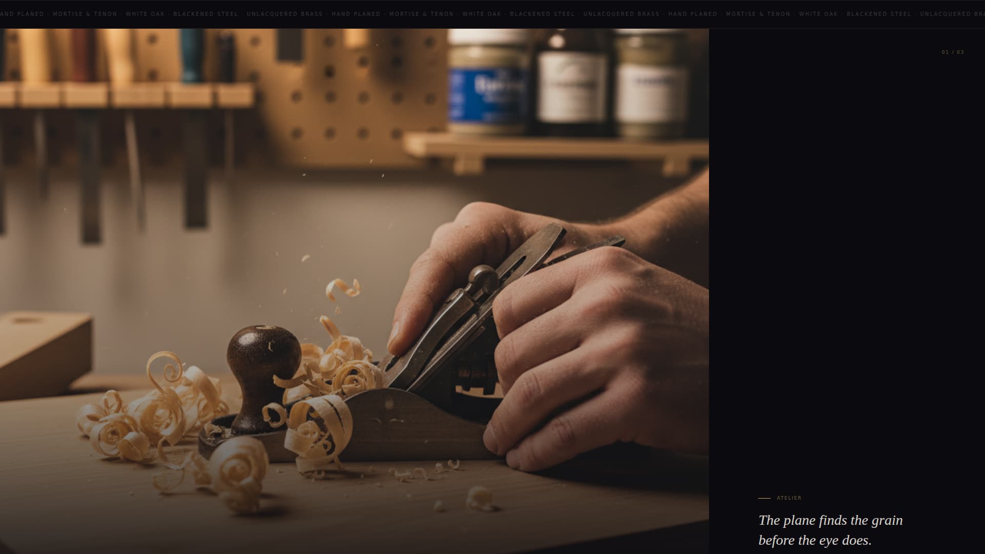 Craftsman Architecture Pre-Launch & Coming Soon Website Template