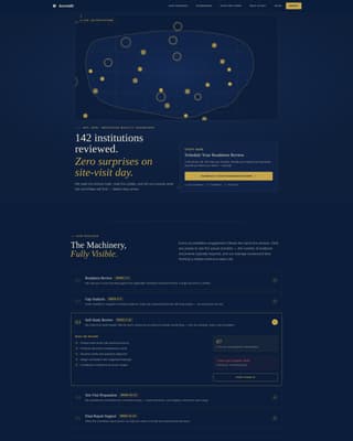 Education Department Booking Website Template