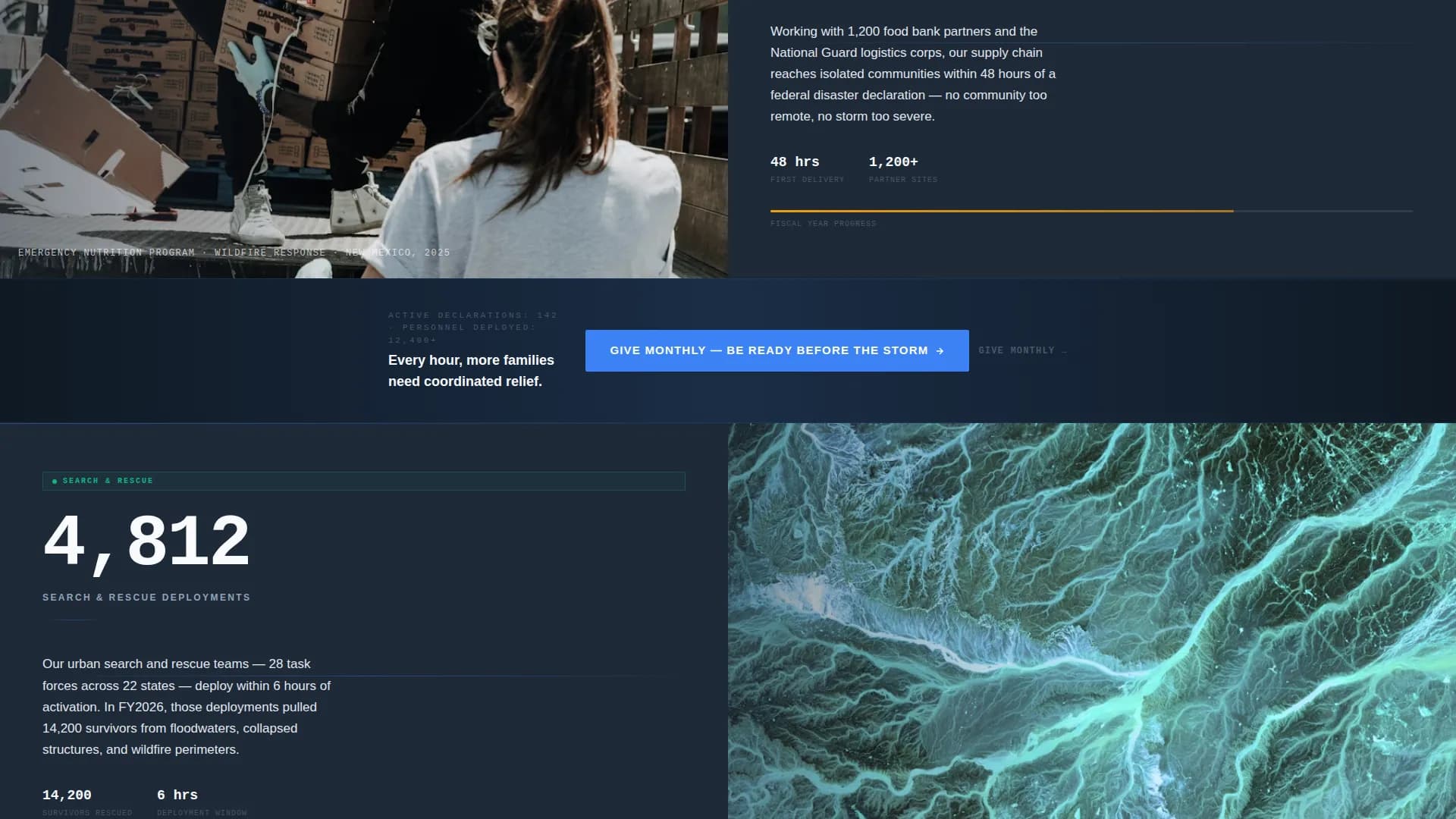 Advanced Emergency Management Government Professional Website Template