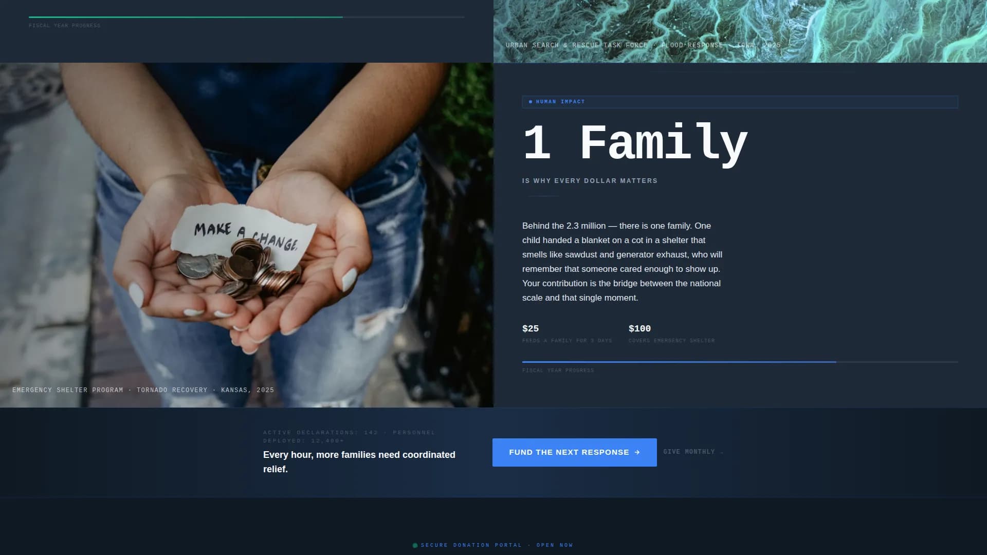 Advanced Emergency Management Government Professional Website Template