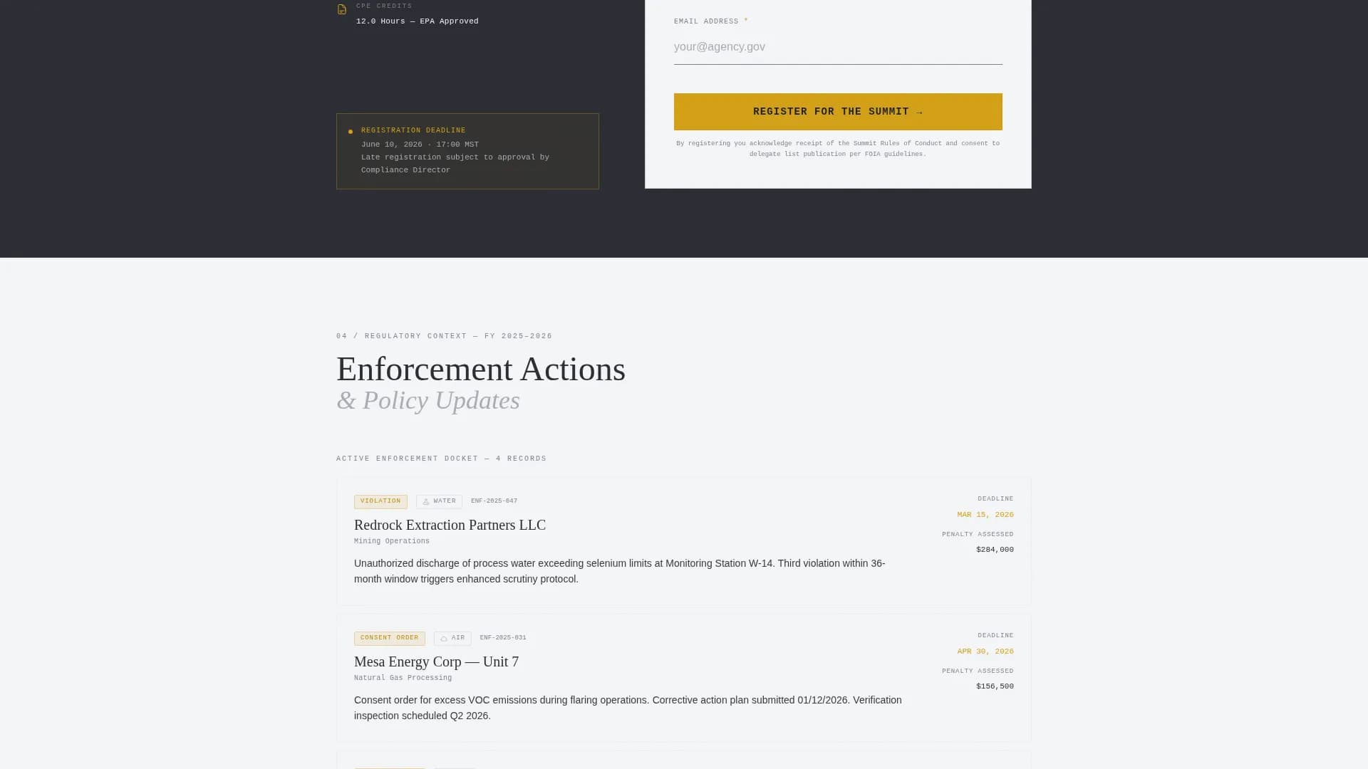 Sovereign — Indigenous Compliance Leadership Landing Page Template