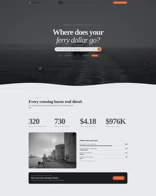 Expert Public Transportation Professional Website Template