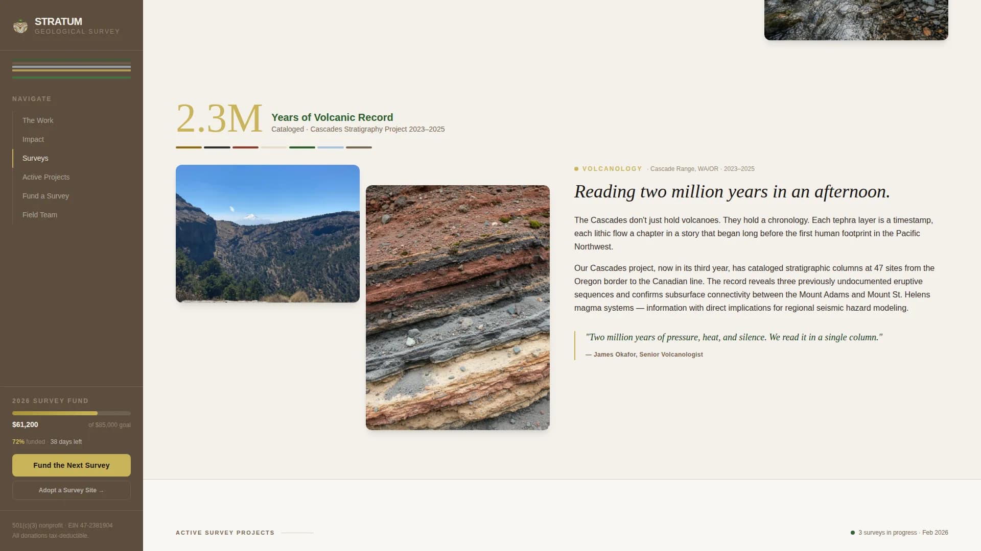Land & Environmental Agency Professional Website Template