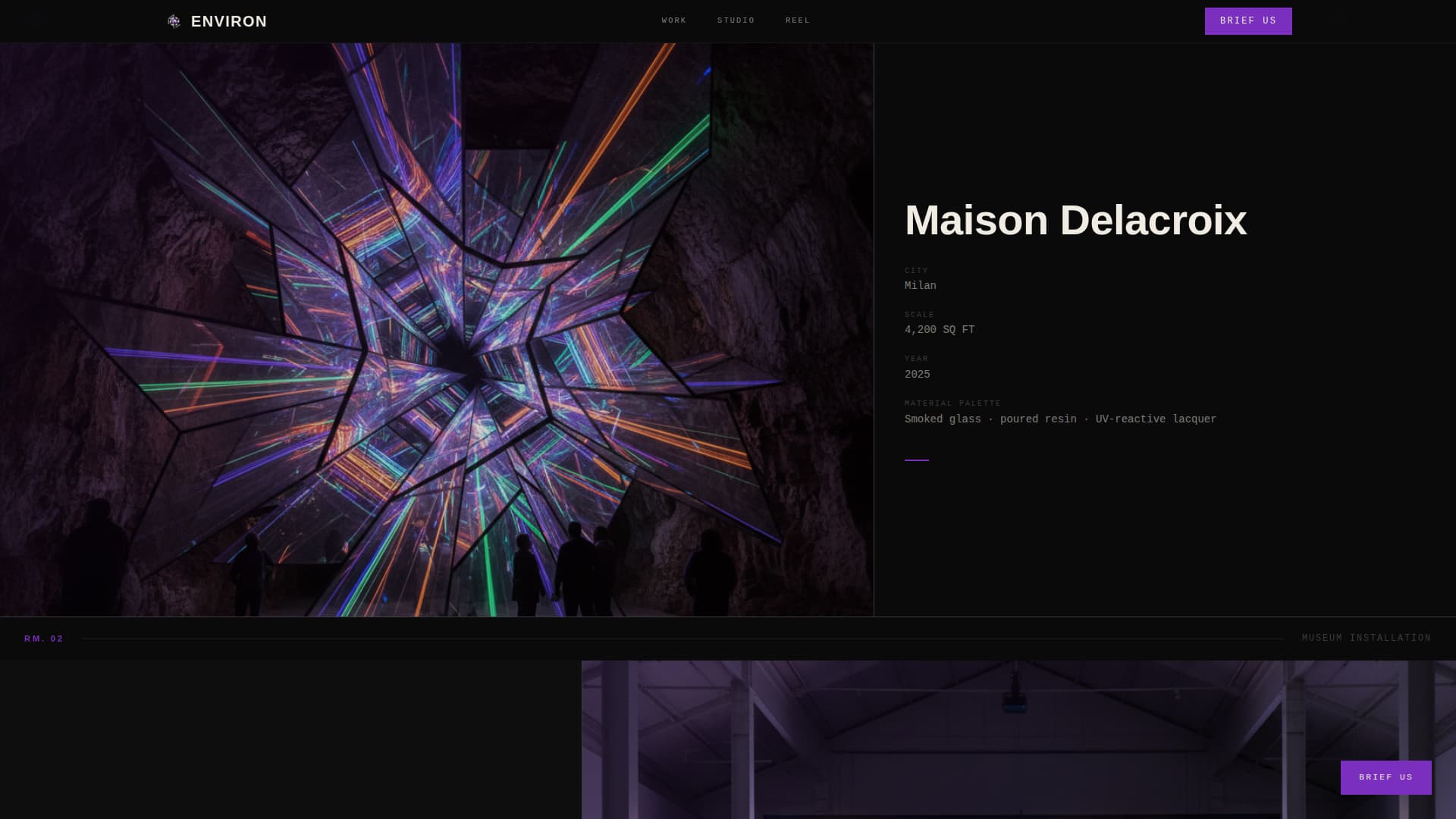 Acoustic & Specialty Design Professional Website Template